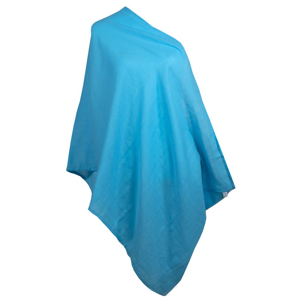 Me - Organic Muslin Nursing Scarf - Turquoise