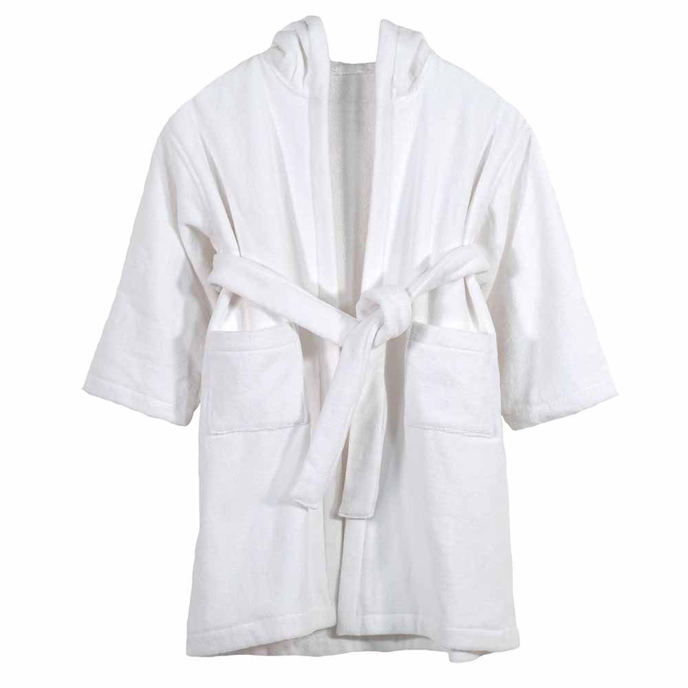 Me - Organic Classic Bathrobe - White