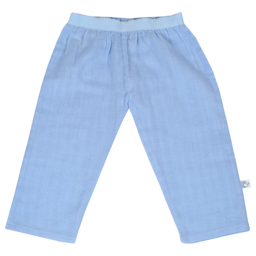 Me - Muslin Organic Pants - Blue 