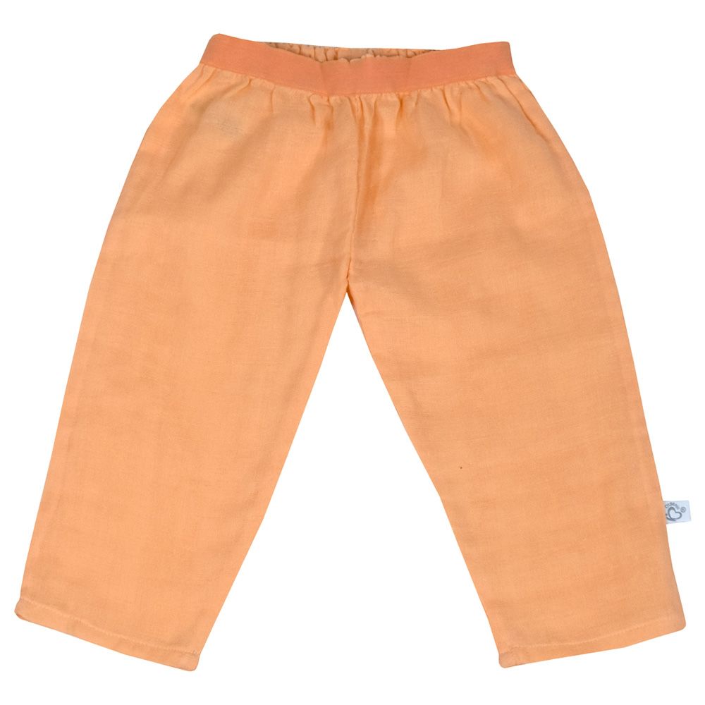 Me - Muslin Organic Pants - Orange 