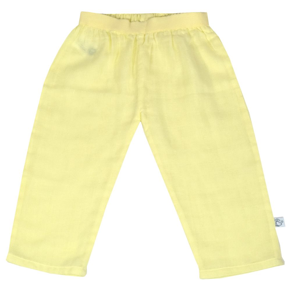 Me - Muslin Organic Pants - Yellow 