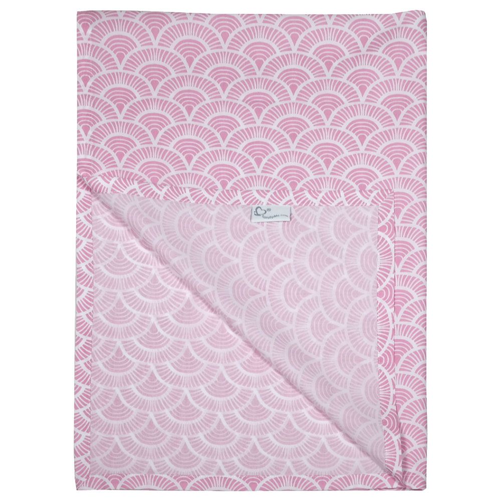 Me - Organic Baby Sheet - Art Deco - Pink