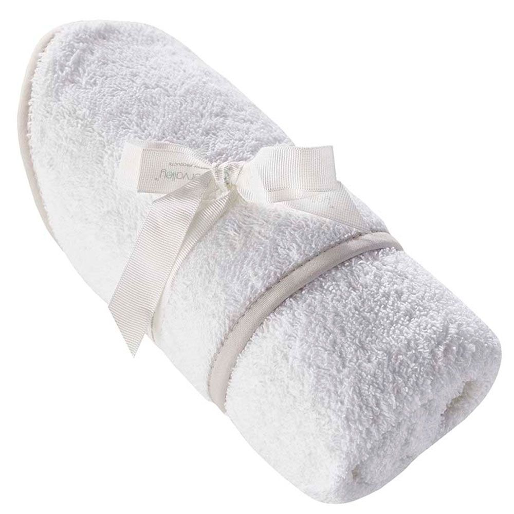 Kinder Valley - Hooded Towel - White