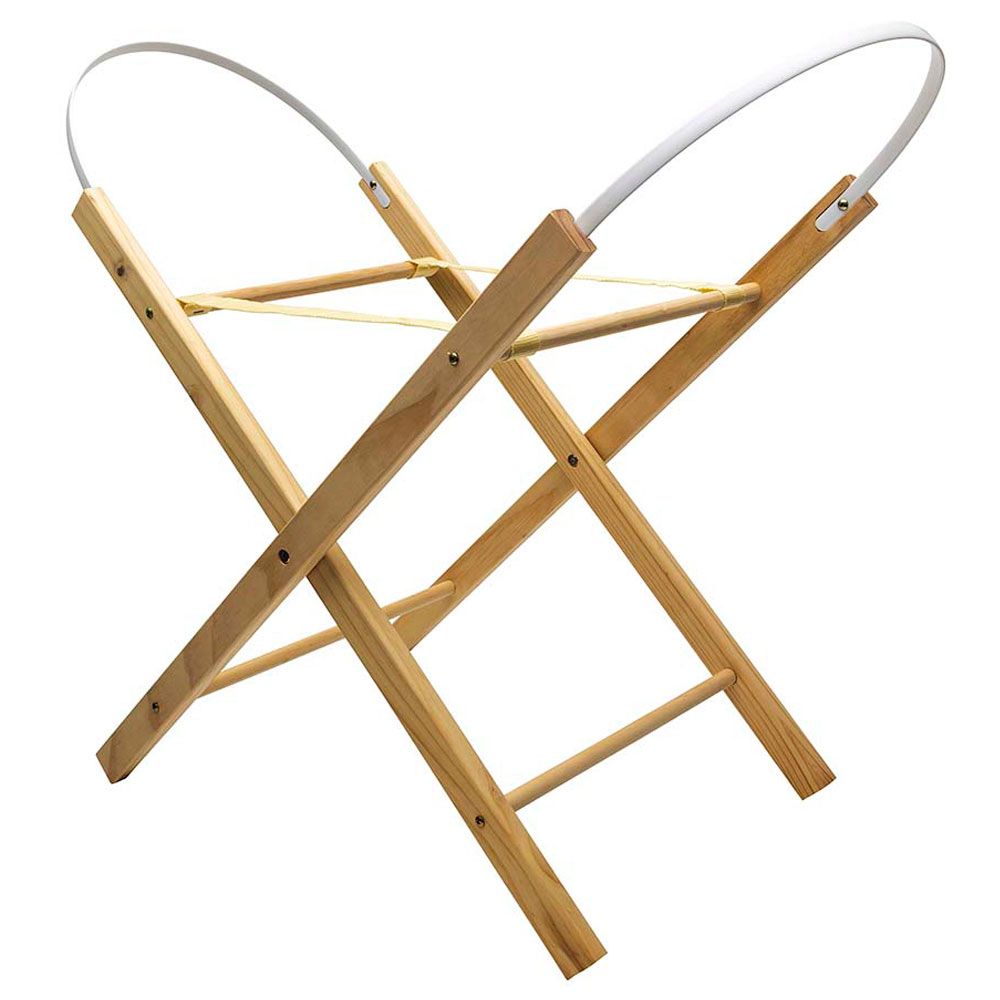 Kinder Valley - Opal Moses Basket Folding Stand - Natural