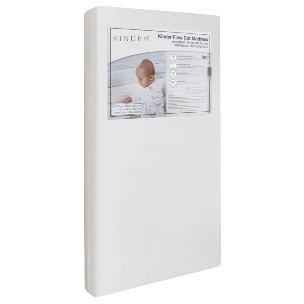 Kinder Valley - Kinder Flow Cot Mattress - White