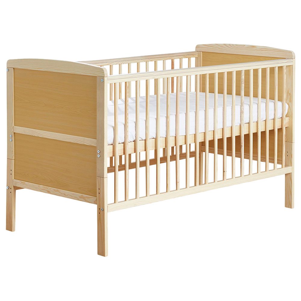 Kinder Valley - Sydney Cotbed w/ Pocket Sprung Mattress - Natural