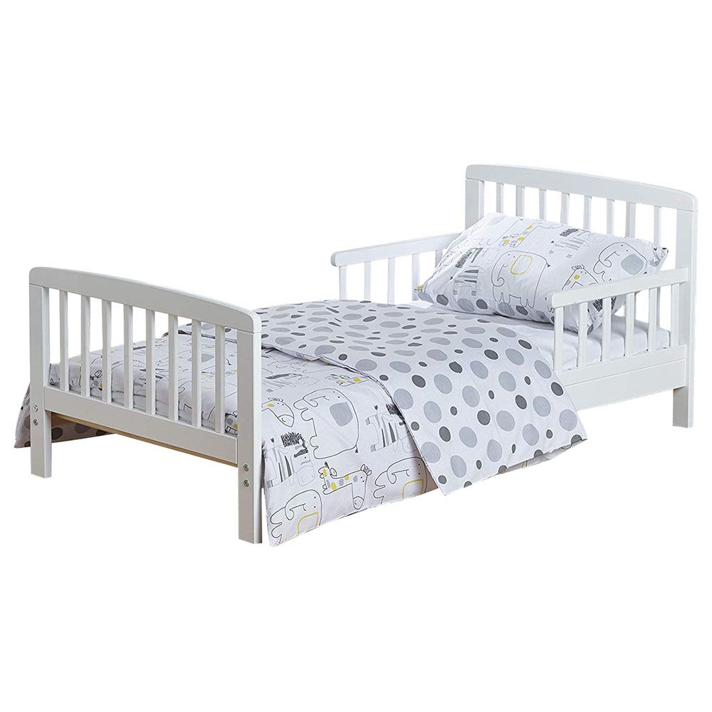 Kinder Valley - 7pc-Set Bed White Bundle - Safari Friends