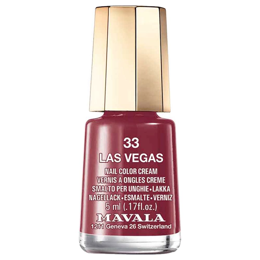 Mavala - Nail Polish 33 Las Vegas 5ml - Red