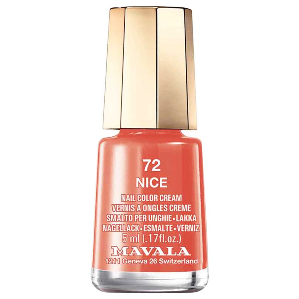 Mavala - Nail Polish 72 Nice 5ml - Red