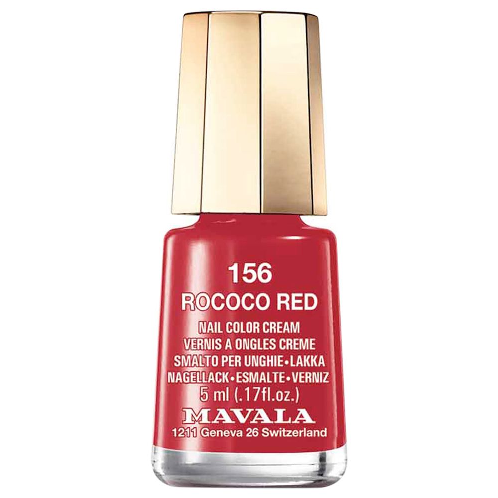 Mavala - Nail Polish 156 Rococo Red 5ml - Red