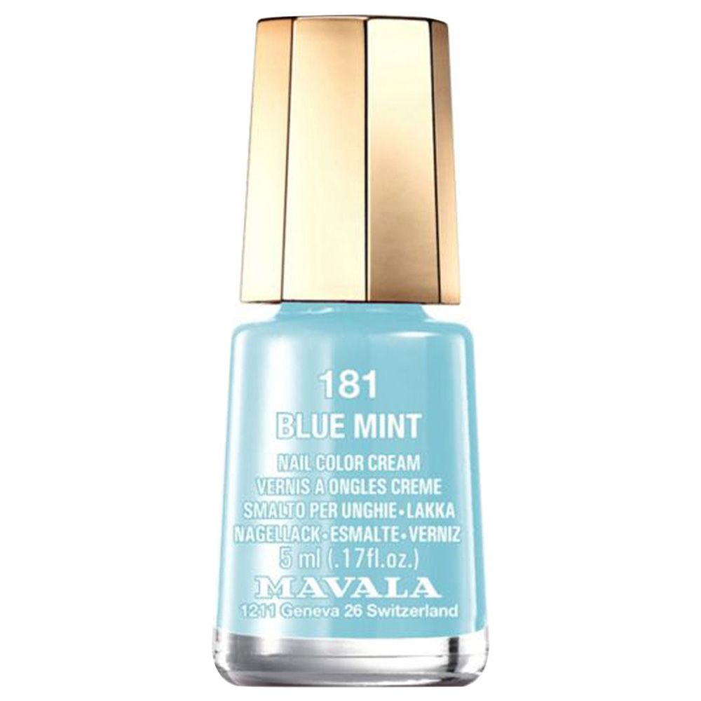 Mavala - Nail Polish 181 Blue Mint 5ml - Blue