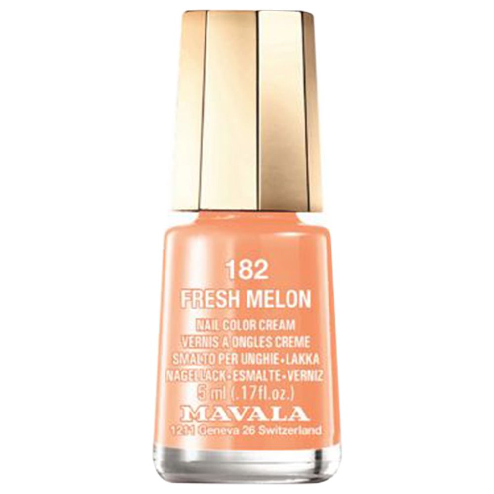 Mavala - Nail Polish 182 Fresh Melon 5ml - Orange