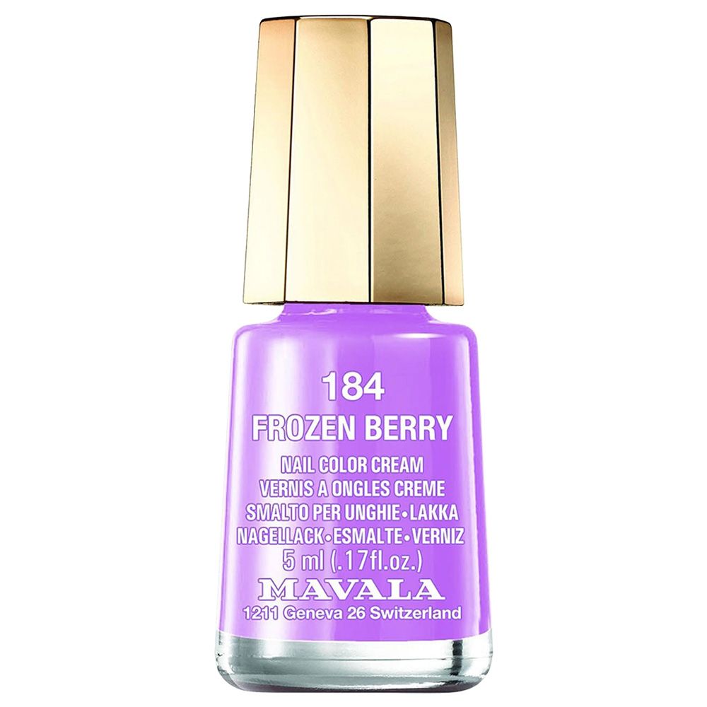 Mavala - Nail Polish 184 Frozen Berry 5ml - Purple