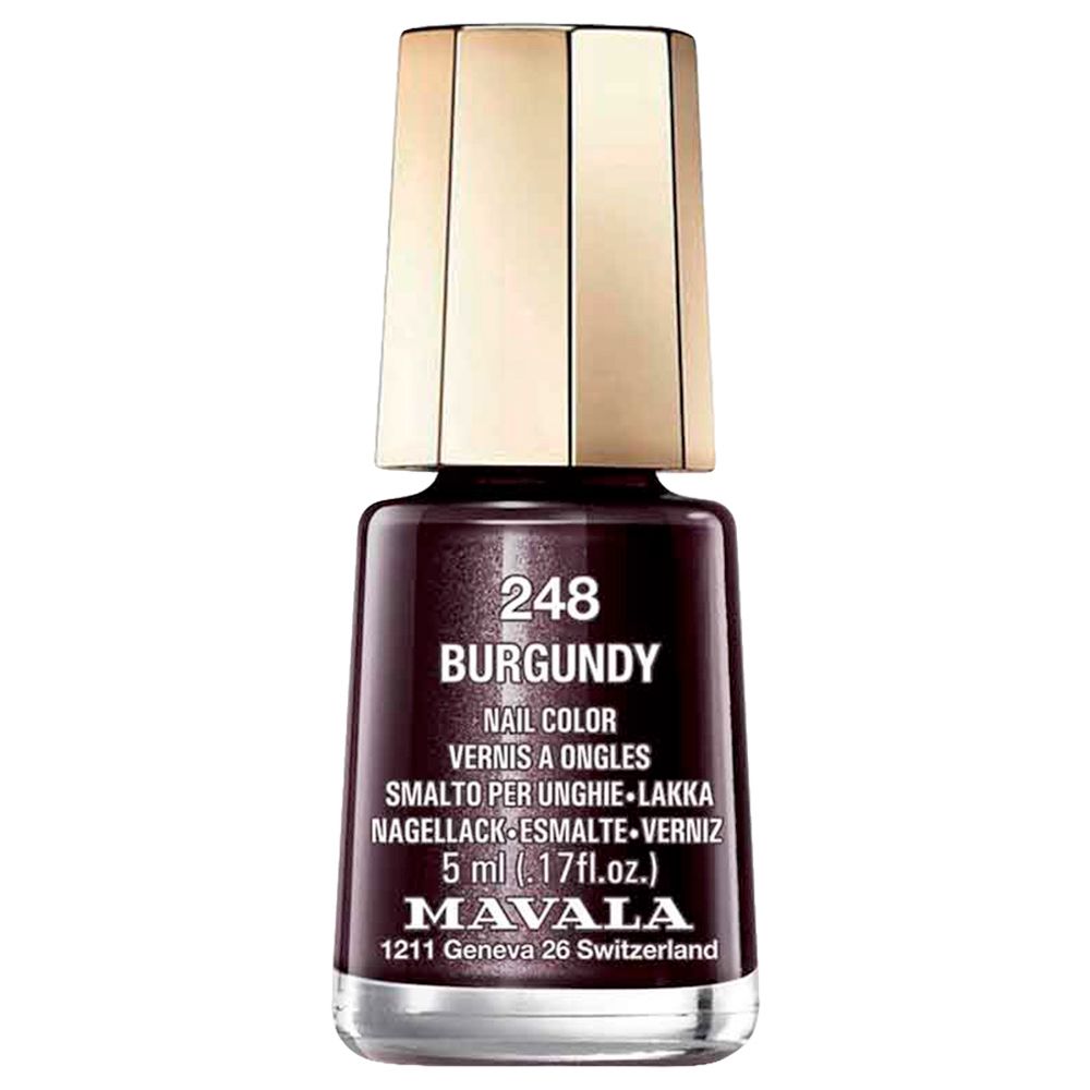 Mavala - Nail Polish 248 Burgundy 5ml - Red