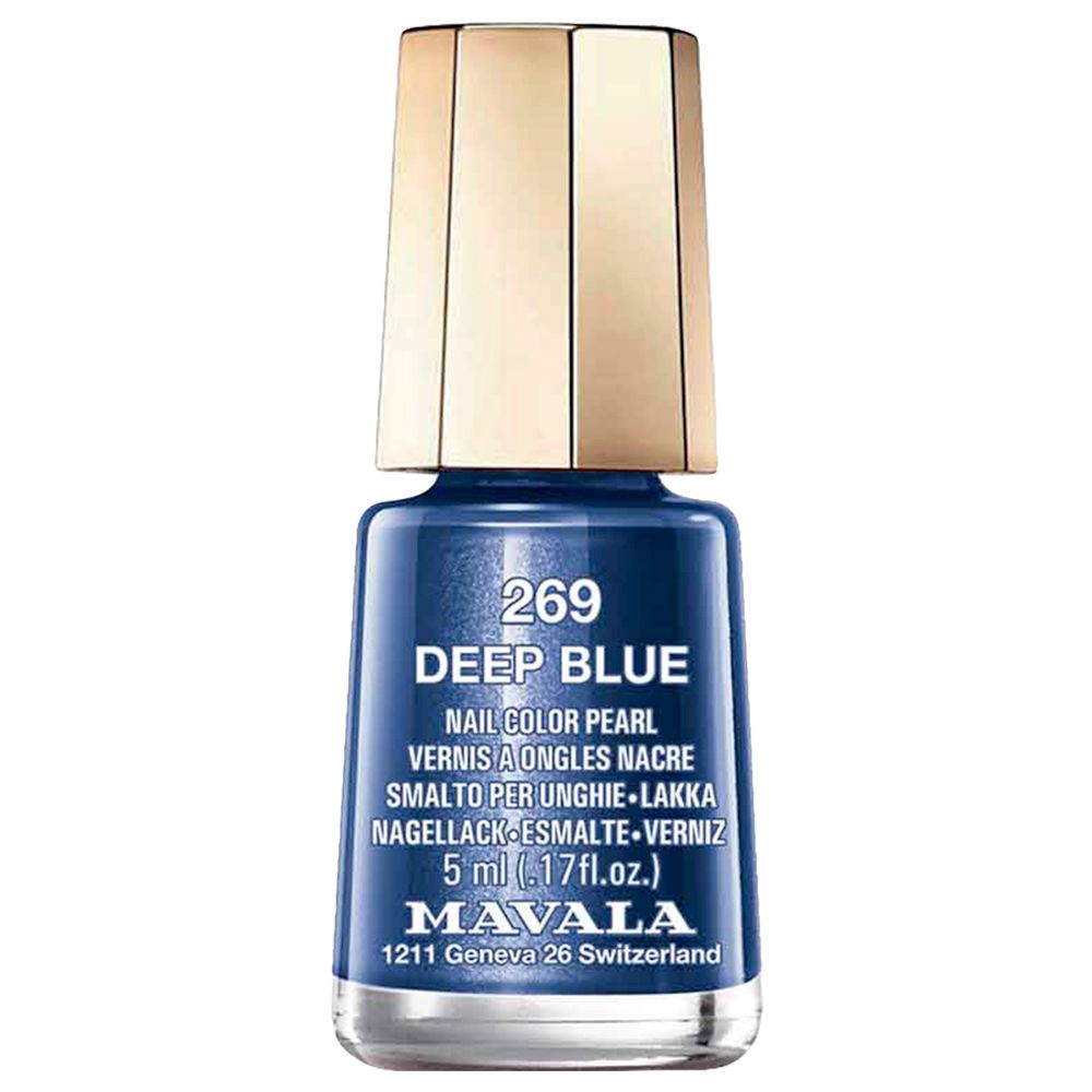 Mavala - Nail Polish 269 Deep Blue 5ml - Blue