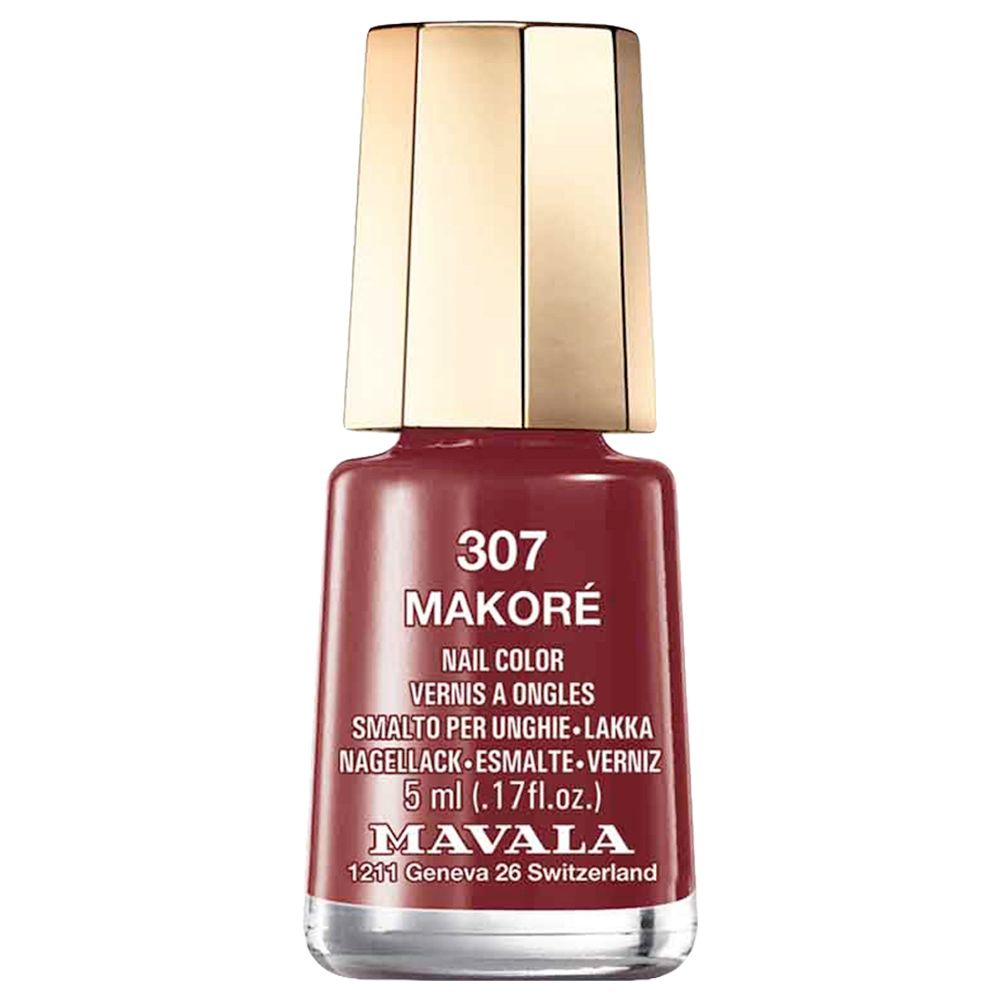 Mavala - Nail Polish 307 Makore 5ml - Brown