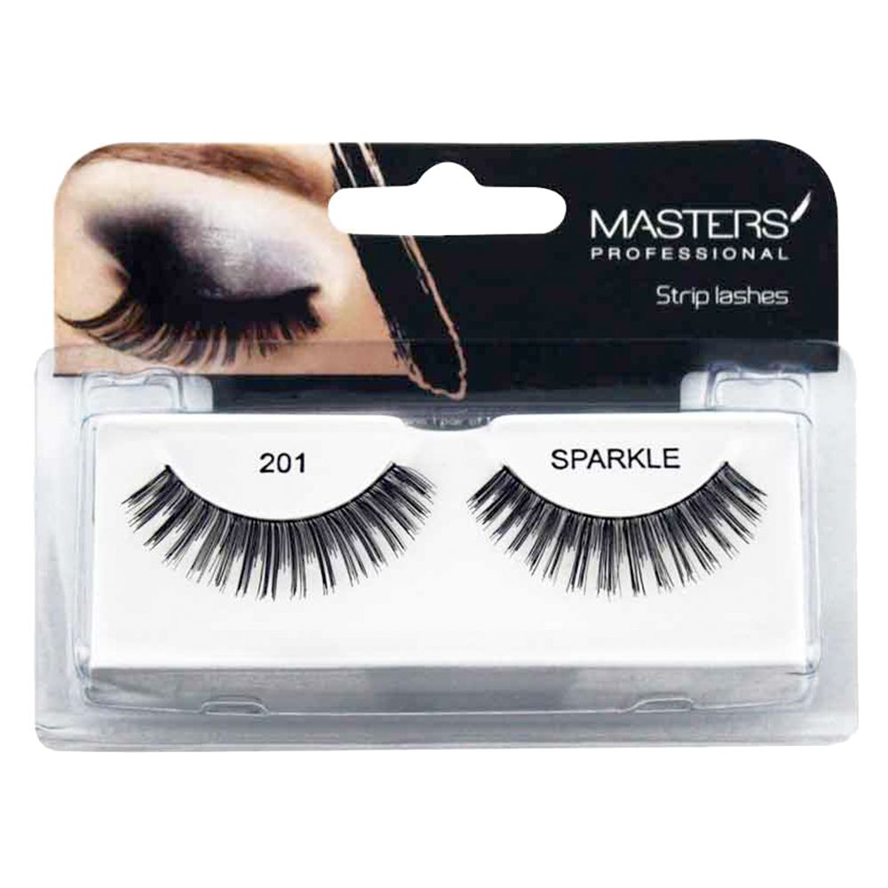 Masters Professional - Sparkle 201 Strip Lashes - Black