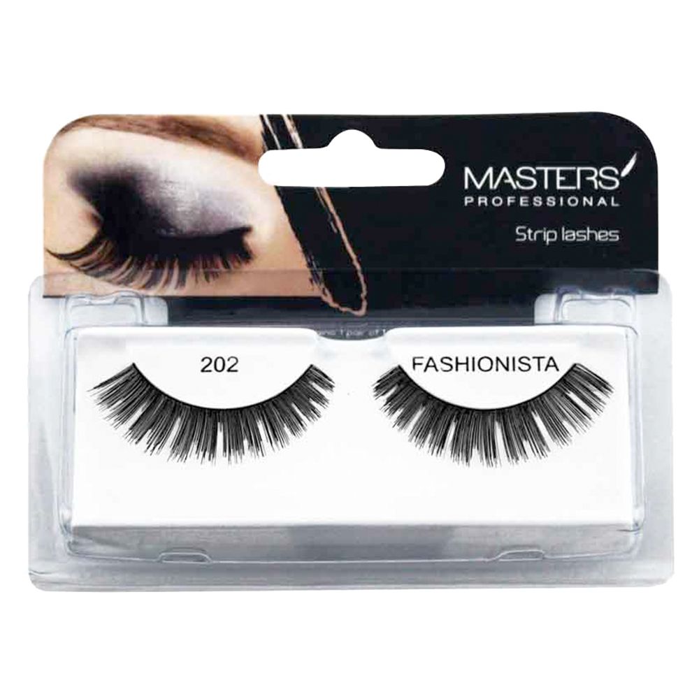 Masters Professional - Fashionista 202 Strip Lashes - Black