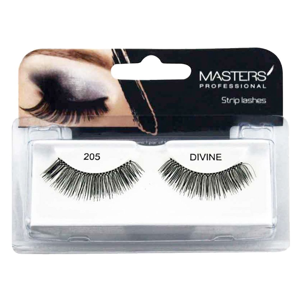 Masters Professional - Divine 205 Strip Lashes - Black