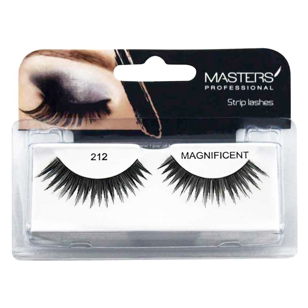 Masters Professional - Magnificet 212 Strip Lashes - Black