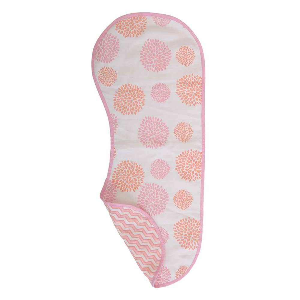 Mi Dulce An'ya - Reversible Burp Cloth - Pink