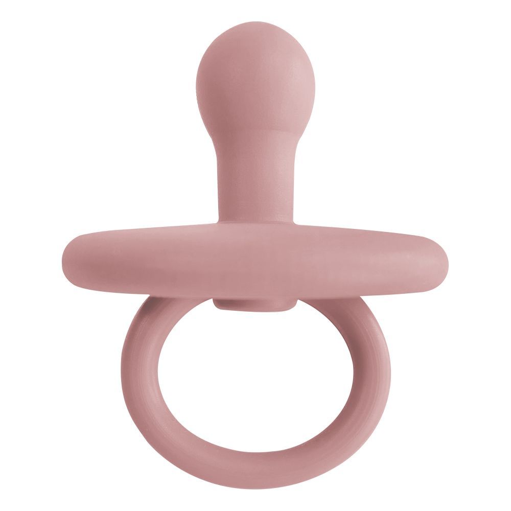 Minikoioi - Binkee 0+ Month Silicone Pacifier - Pinky Pink