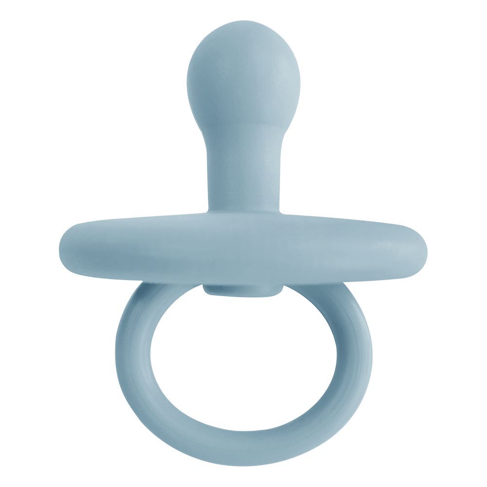 Minikoioi - Binkee 0+ Month Silicone Pacifier - Mineral Blue