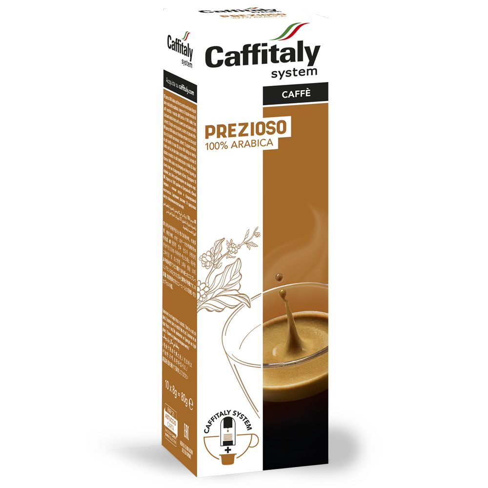 Caffitaly - Prezioso Capsules - Arabica coffee before Capsules, Pack of 10