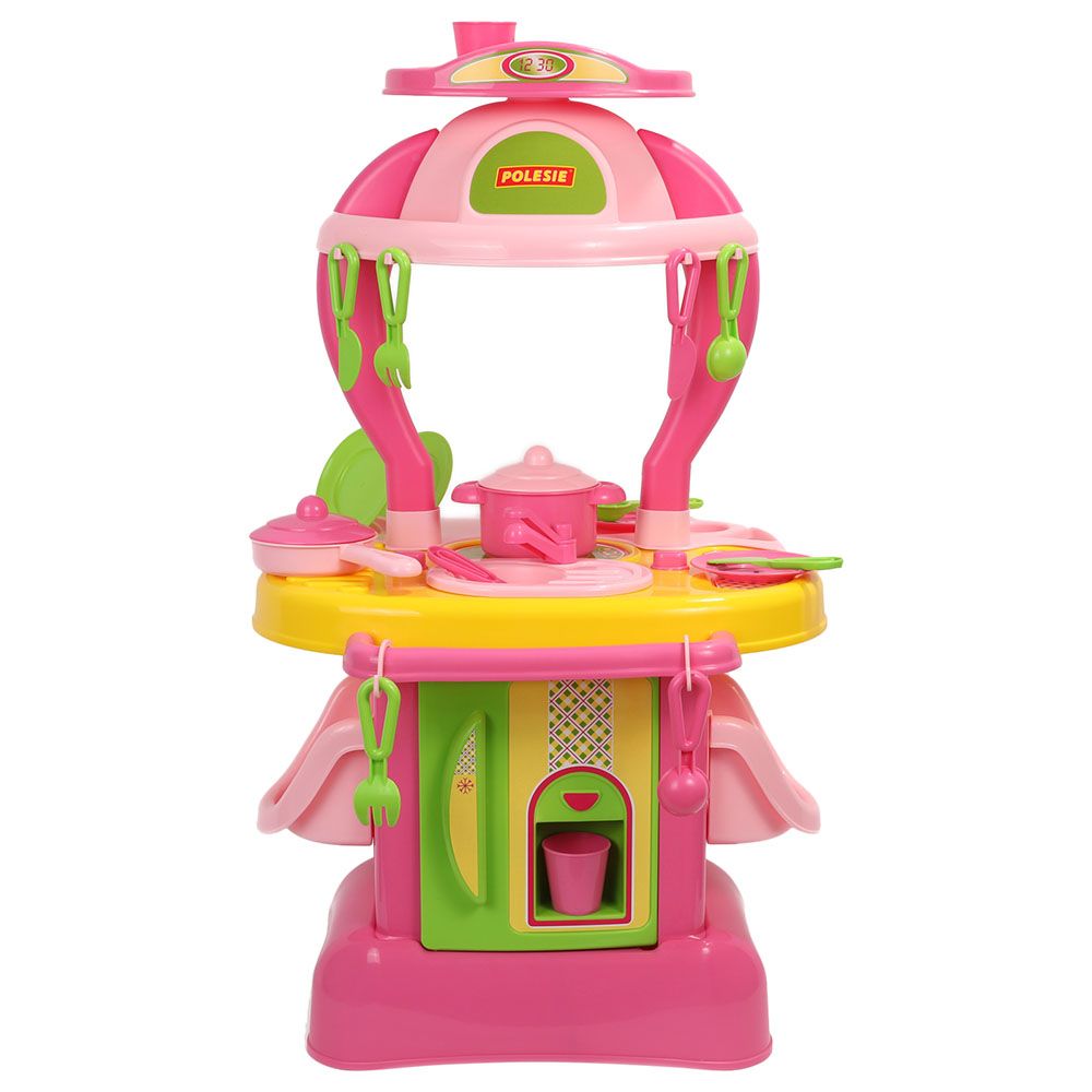 Polesie - Big Kitchen Playset - Pink