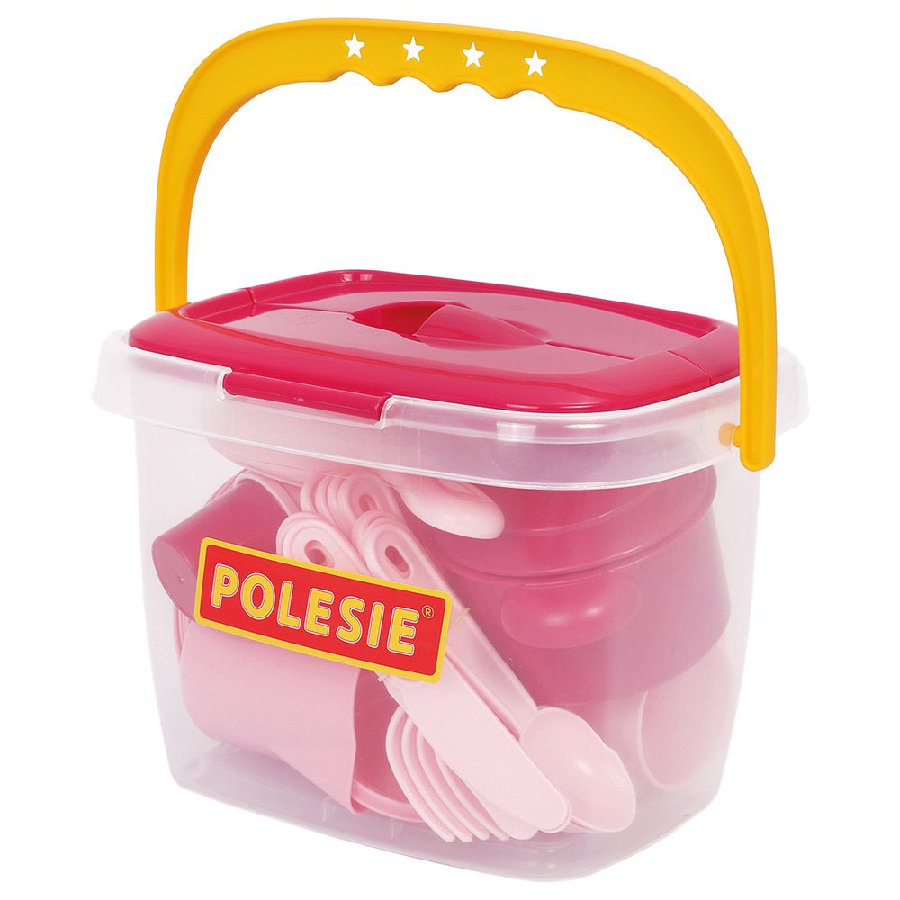 Polesie - Nasten Ka Kitchen Set For Four - 28 pcs