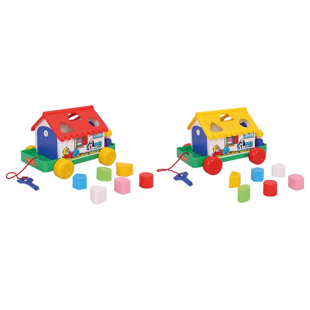 Polesie - Shape-And-Sort House - Assorted 1pc