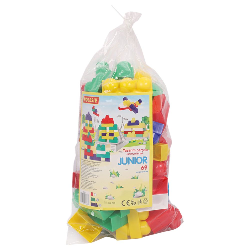 Polesie - Junior Construction Set - 69pcs