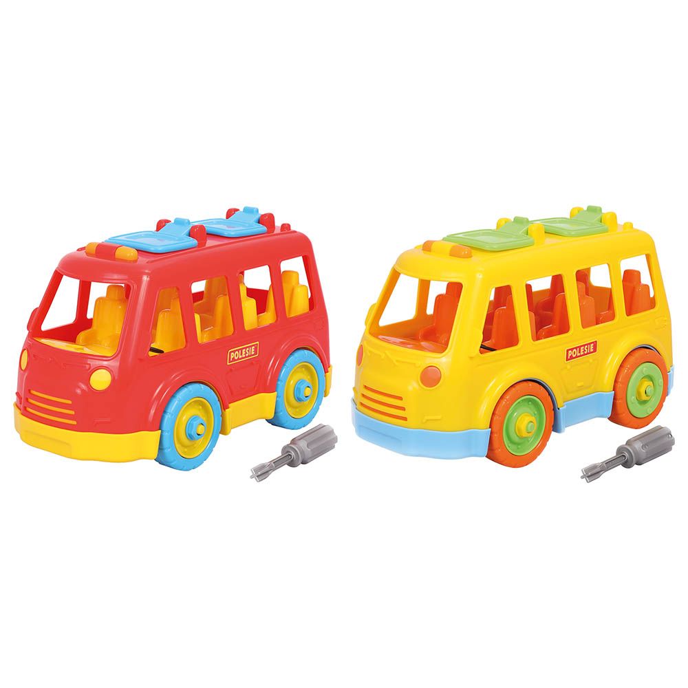 Polesie - Take-Apart Bus - Assorted 1pc