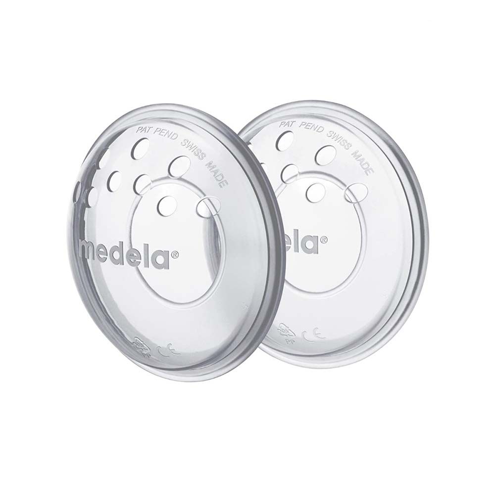 Medela - Breast Shells Help Draw-Out Flat/inverted Nipples - Pack of 2