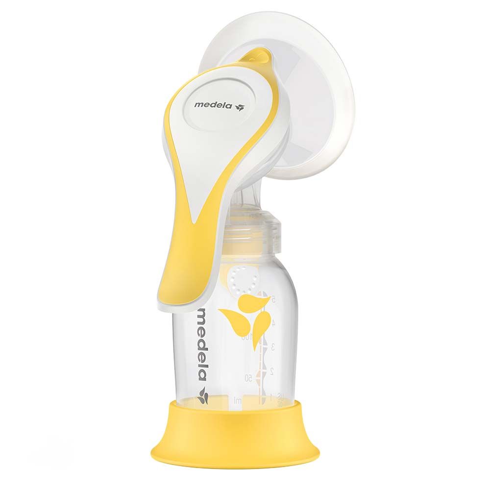 Medela - Harmony Manual Breast Pump Lightweight More Comfort More Milk