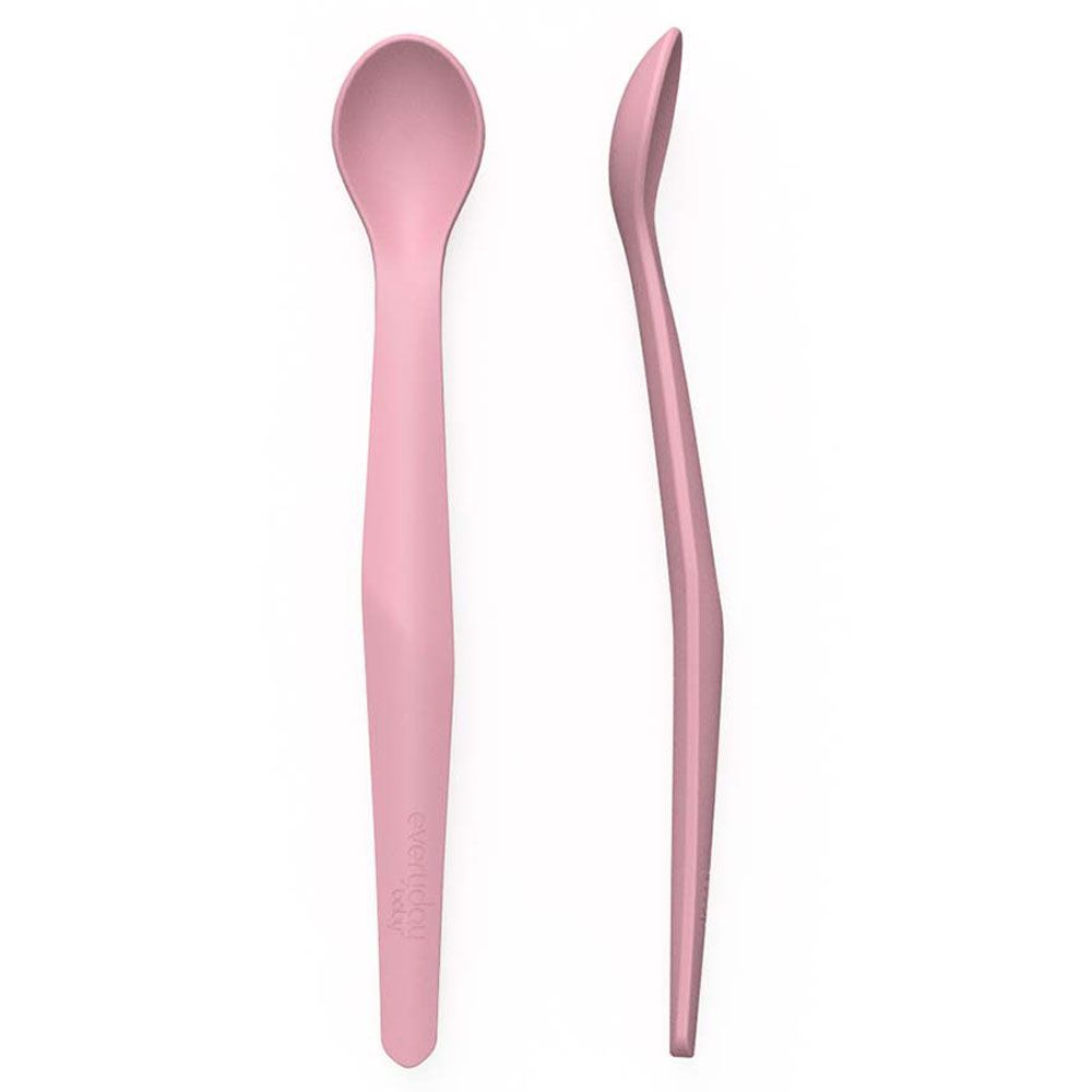 Everyday Baby - Silicone Spoon - Purple Rose