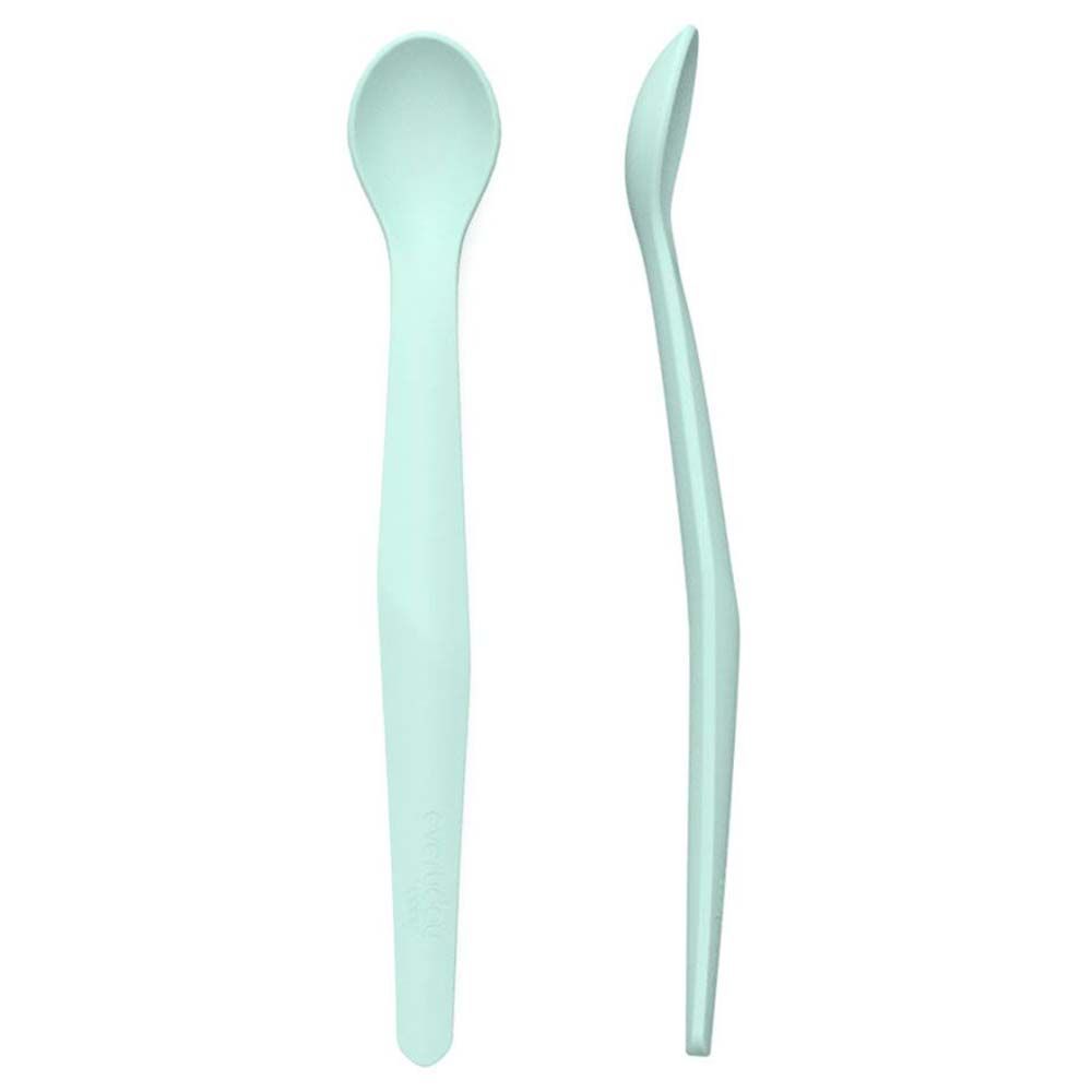 Everyday Baby - Silicone Spoon - Mint Green