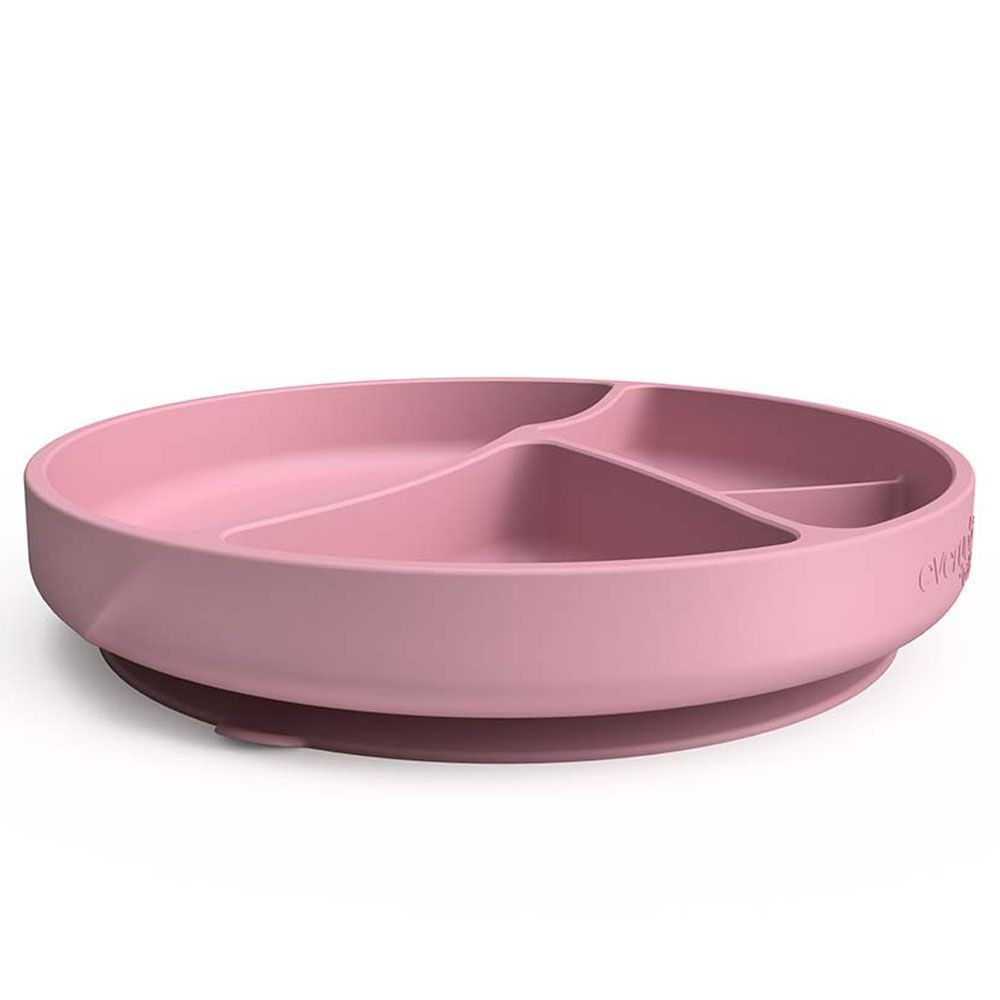 Everyday Baby - Silicone Suction Plate - Purple Rose