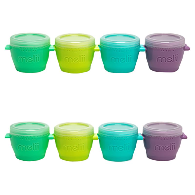 Melii - Snap & Go Pods - 4Oz - Set Of 8 