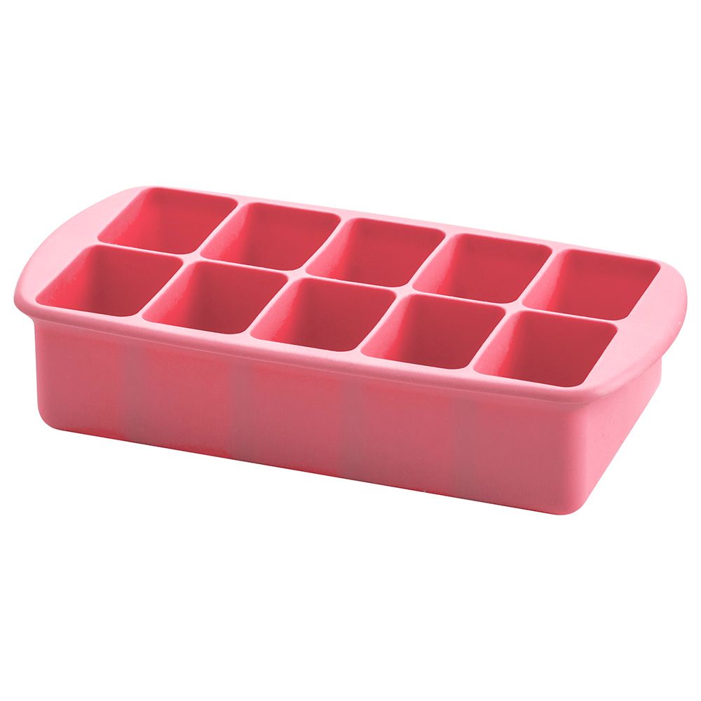 Melii - Silicone Baby Food Freezer Tray - 2Oz - Pink 