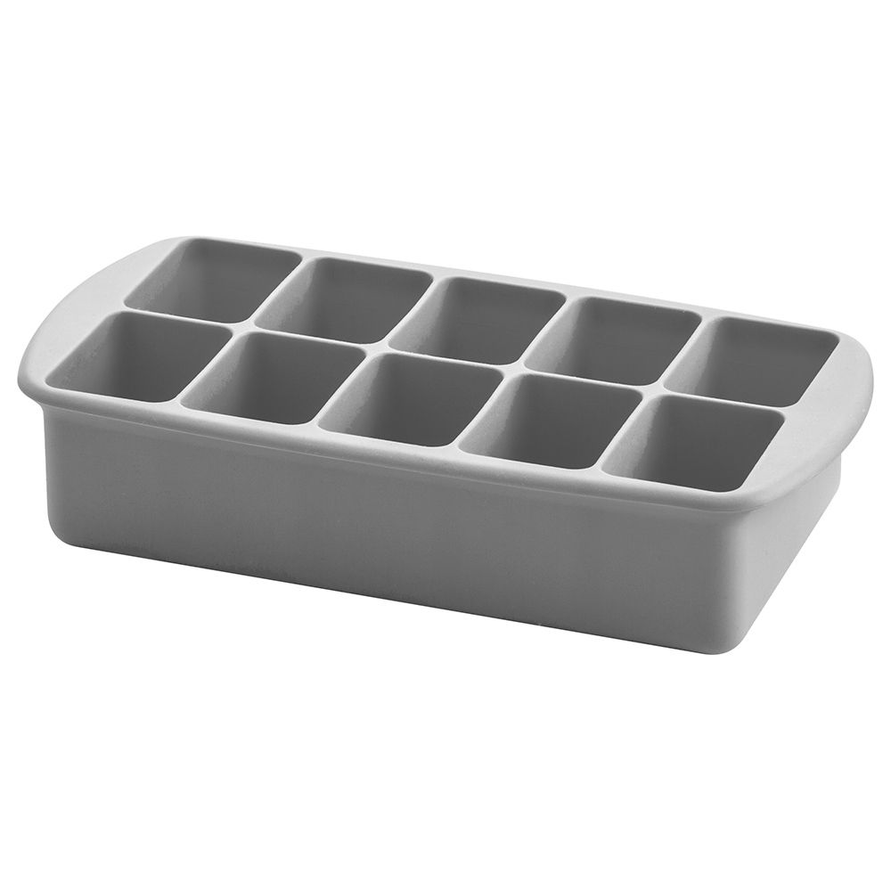 Melii - Silicone Baby Food Freezer Tray - 60ml - Grey