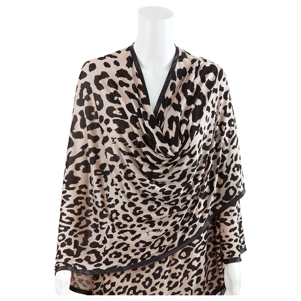 Bebitza - Modal Nursing Cover - Leopard Print