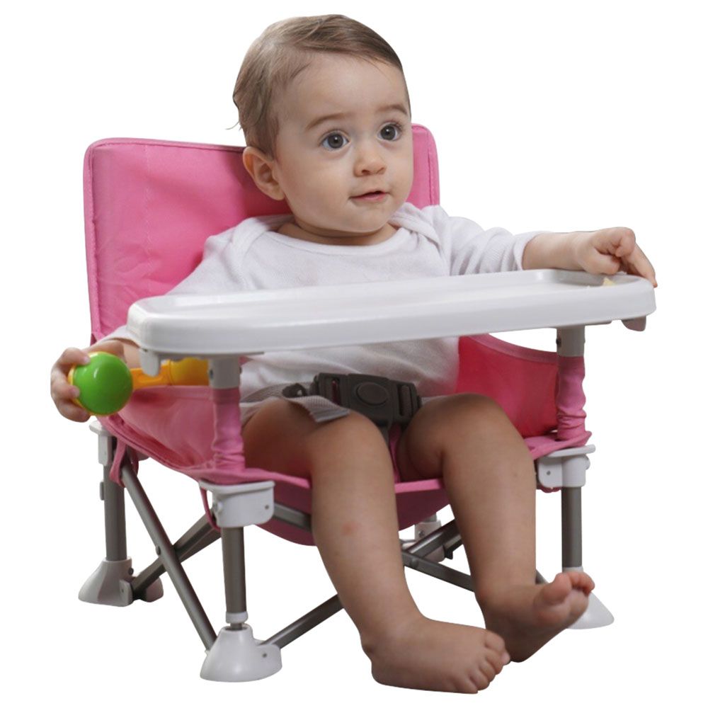 Mumfactory - Baby Floor Booster Feeding Chair - Pink