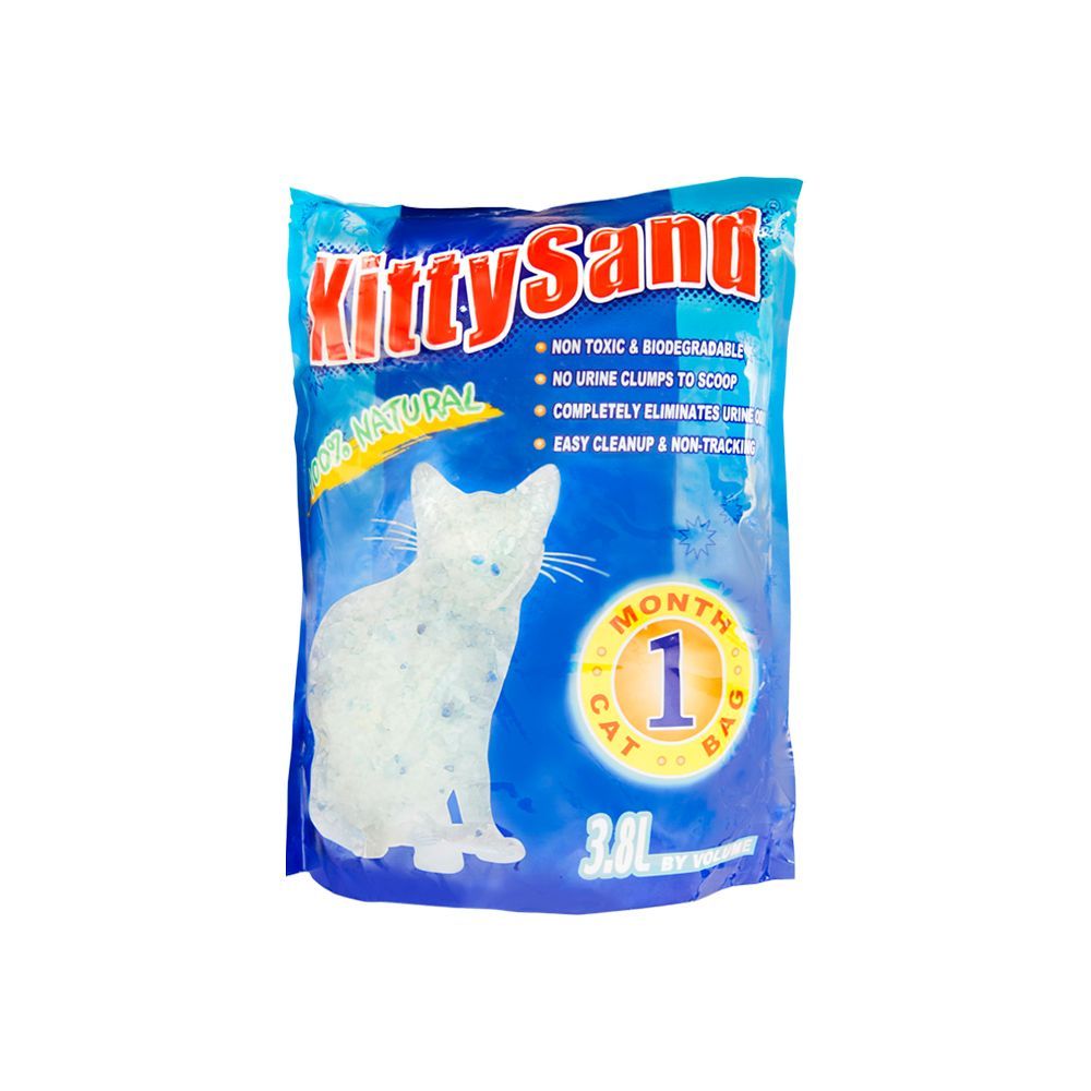 Kitty Sand Crystal Cat Litter Unscented 3.8 L