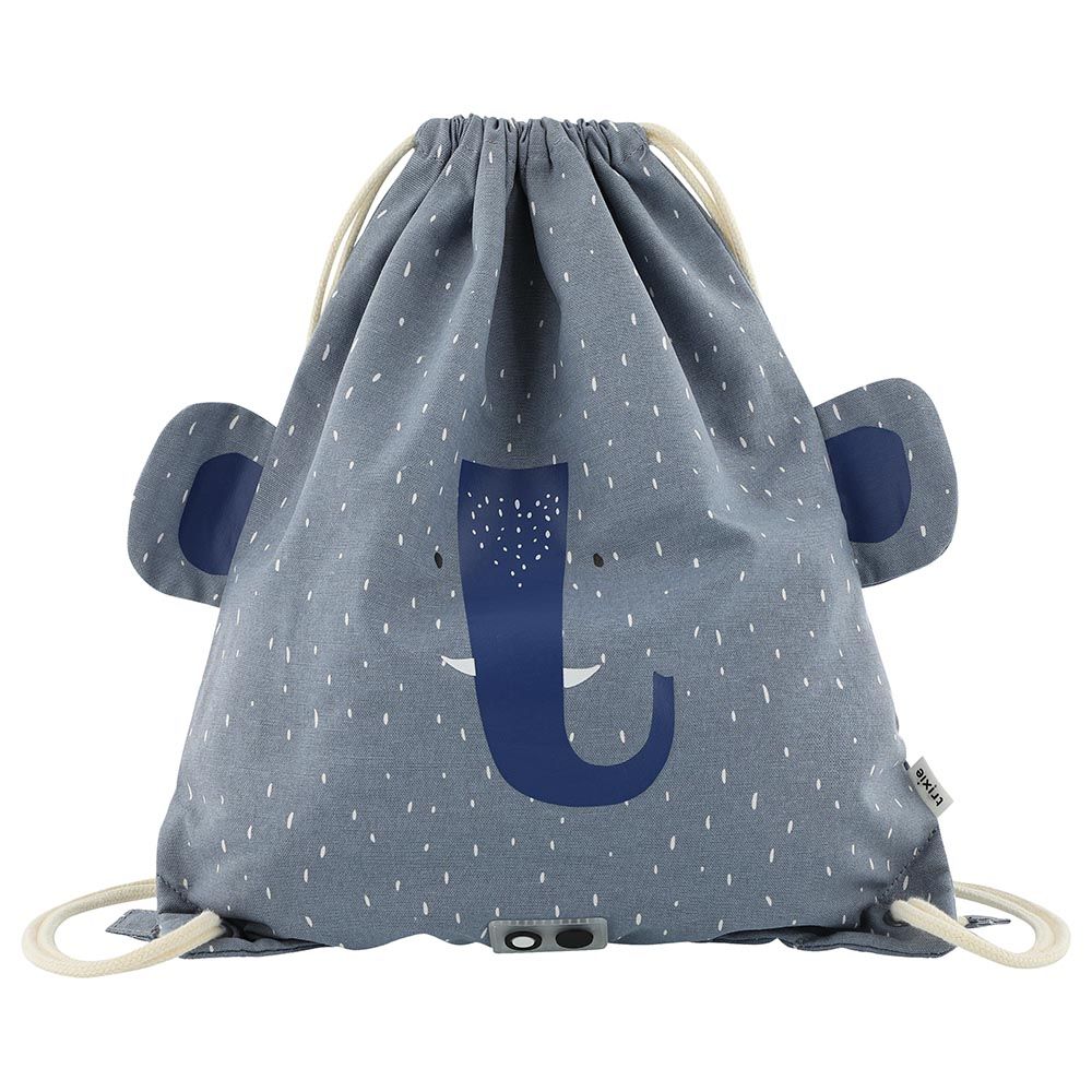 Trixie - Mrs. Elephant Drawstring Bag