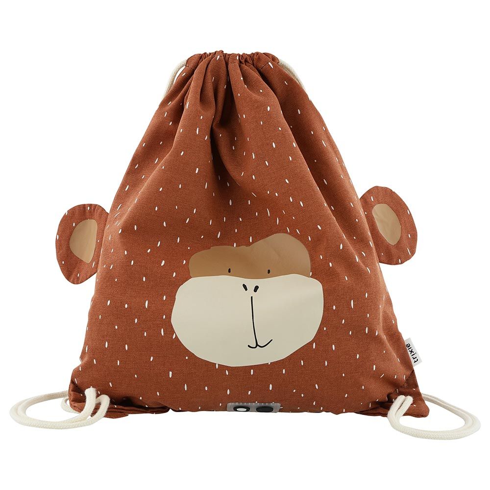 Trixie - Mr. Monkey Drawstring Bag - 15.7 Inch