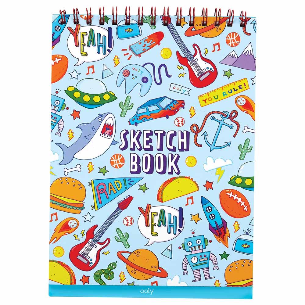 Ooly - Sketch & Show Standing Sketchbook - Awesome Doodles