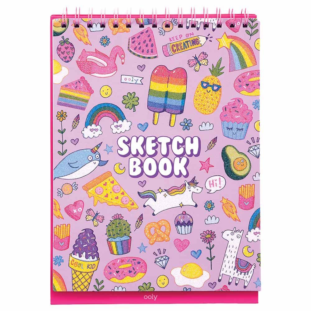 Ooly - Sketch & Show Standing Sketchbook - Cute Doodle World