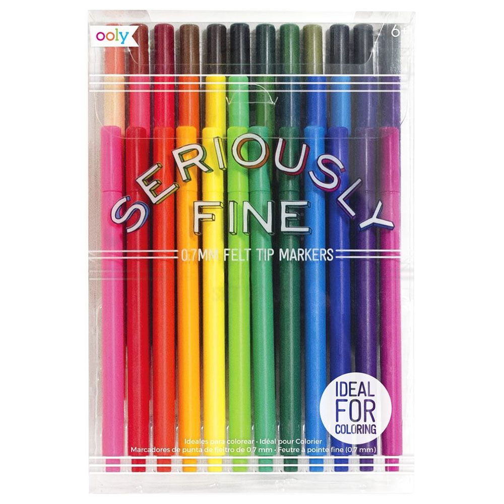 Ooly - Seriously Fine Markers - Set of 36