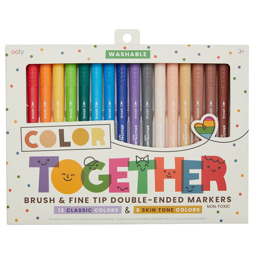 Ooly - Color Together Markers - Set Of 18